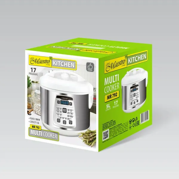 Virtuves Kombains Feel Maestro MR-792 Tērauds 700 W 5 L