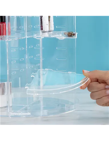 Rotating Make-up Organiser Rolkup InnovaGoods