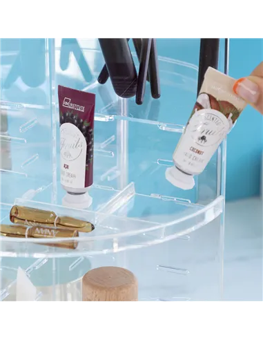 Rotating Make-up Organiser Rolkup InnovaGoods