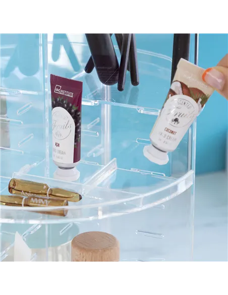 Rotating Make-up Organiser Rolkup InnovaGoods