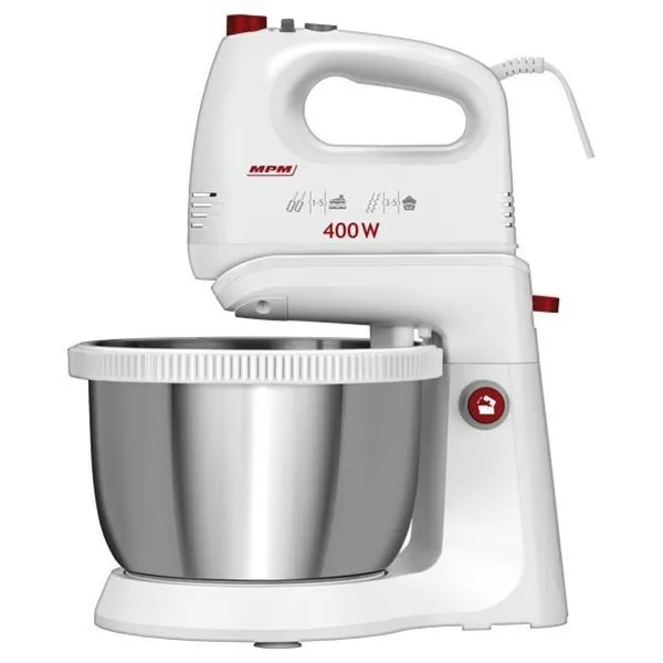 Миксер с колбой Mpm MMR-21Z Серебристый 400 W