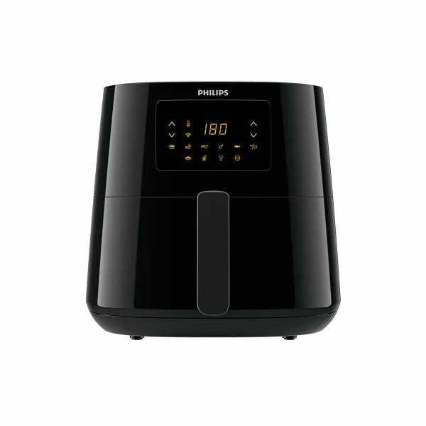 Аэрофритюрница Philips HD9280/70 Чёрный Серебристый 2000 W 6,2 L