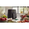 Аэрофритюрница Philips HD9280/70 Чёрный Серебристый 2000 W 6,2 L