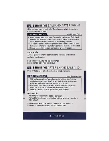 Aftershave Men Sensitive Nivea 8715200813061 (100 ml)