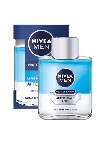 Aftershave Lotion Nivea Men Protect & Care 100 ml 2-in-1