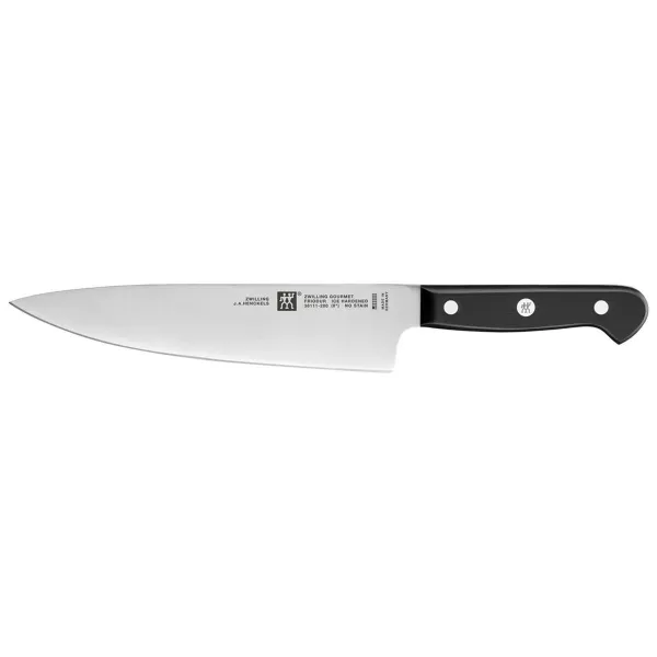 Veitsisetti Zwilling 36130-003-0 Musta Teräs Muovinen Taottu teräs (3 osaa)