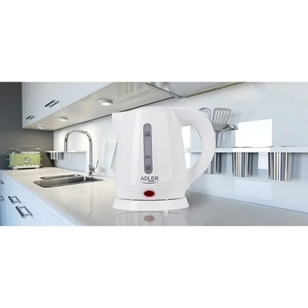 Kettle Adler AD 1272 White Hazelnut Plastic 1600 W 1 L