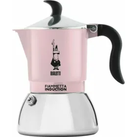 Itališkas Kavinukas Bialetti 29592 Nerūdijantis plienas Aliuminis 4 Puodeliai Rožinė
