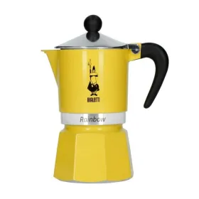 Vanhanaikainen Italialainen Mokkapannu Bialetti 29583 Keltainen Alumiini 140 ml