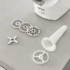 Gaļas Maļāmā Mašīna SMAPP 489.8 BIAŁA Balts Pelēks 2000 W