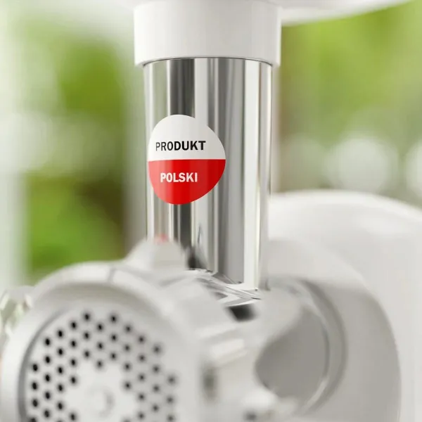 Gaļas Maļāmā Mašīna SMAPP 489.8 BIAŁA Balts Pelēks 2000 W