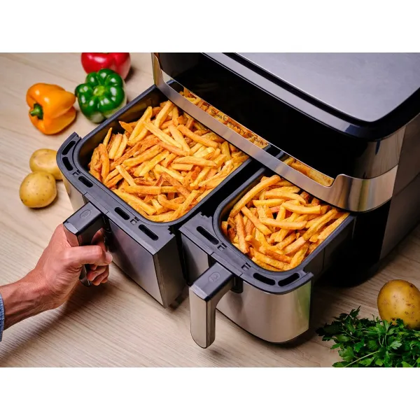 Airfryer Tefal EY905D10 2700 W 8,3 L Musta Teräs