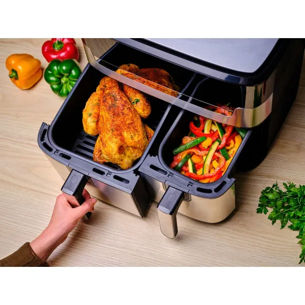 Airfryer Tefal EY905D10 2700 W 8,3 L Musta Teräs
