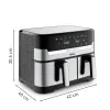 Air Fryer Tefal EY905D10 2700 W 8,3 L Black Steel