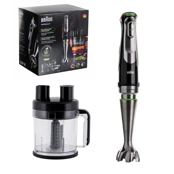 Blenderis-Krūze Braun MQ9195XLI Melns 1200 W 500 ml