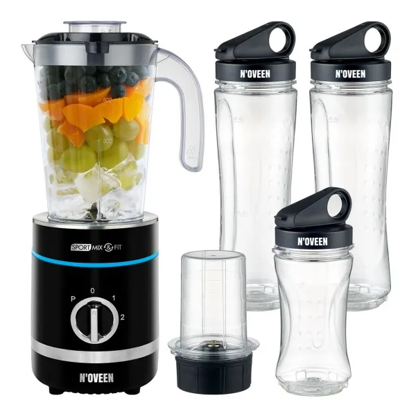 Kuppiblenderi N'oveen SB2000 Musta 500 W 800 ml