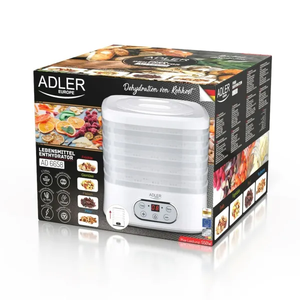 Сушка для продуктов питания Adler AD 6658 550 W