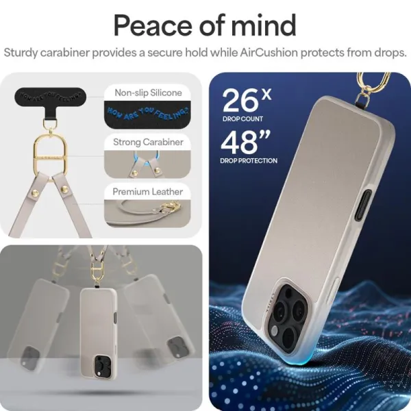 Spigen Cyrill Kajuk Classic Charm Mag MagSafe - Case for iPhone 16 Pro (Cream)