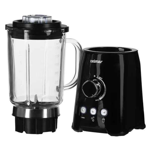 Kuppiblenderi Zelmer ZSB4799B Musta Läpinäkyvä 1200 W 1,75 L