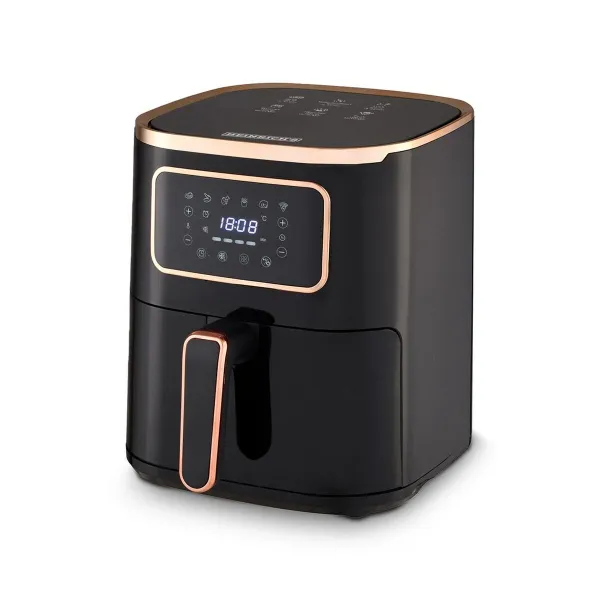 Karstā gaisa fritieris Heinrich's HFR 8216 CZARNA Melns 1450 W 5 L