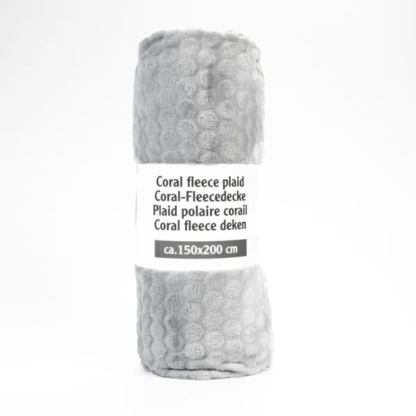 Blanket 150x200cm (grey) (pattern 01)