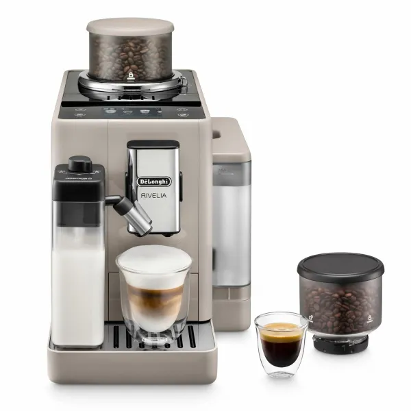 Superautomatinis kavos aparatas DeLonghi EXAM 440.55.BG Juoda Sidabras 1450 W 19 bar 1,2 L