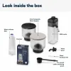 Superautomatinis kavos aparatas DeLonghi EXAM 440.55.BG Juoda Sidabras 1450 W 19 bar 1,2 L