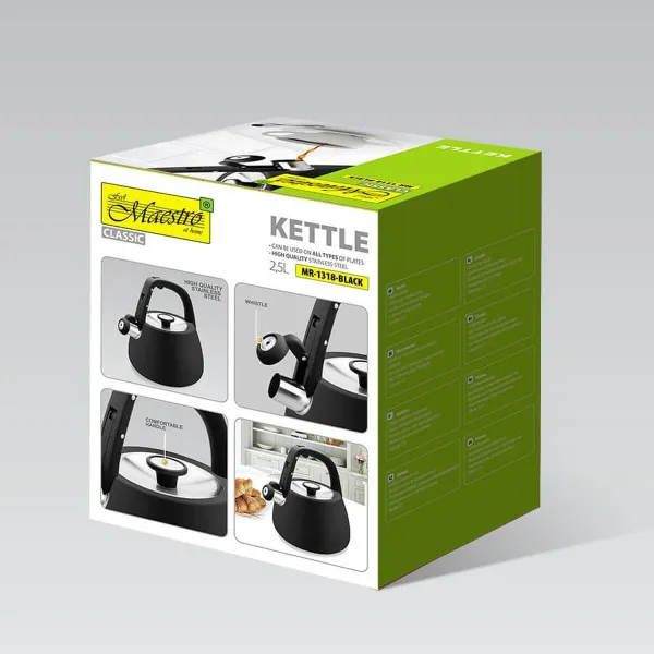 Ūdens Padeve Feel Maestro MR-1318-BLACK Melns