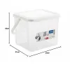 Mahuti Rotho Basic Valge Läbipaistev 4,5 L