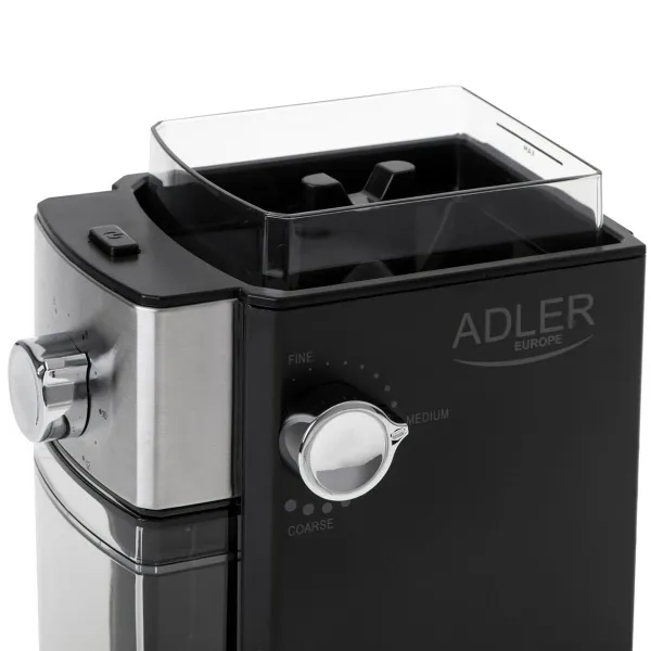 Elektroninen mylly Adler AD 4448 Musta Hopeinen 150 W 300 W 250 g