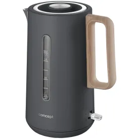 Vedenkeitin Concept RK3370 Harmaa Ruostumaton teräs 1850-2200 W 1,7 L
