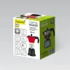 Итальянская Kофеварка Feel Maestro MR-1657-9 Чёрный Красный Алюминий 450 ml 9 Чашки
