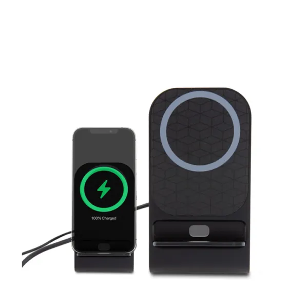 BMW MagSafe Desk Charger with Stand - MagSafe inductive charger 15W for desk (black)