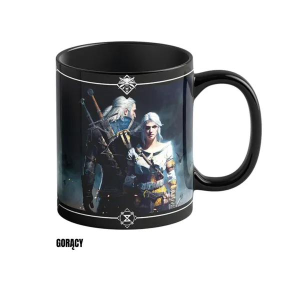 Krūze Good Loot The Witcher 3 Melns 480 ml