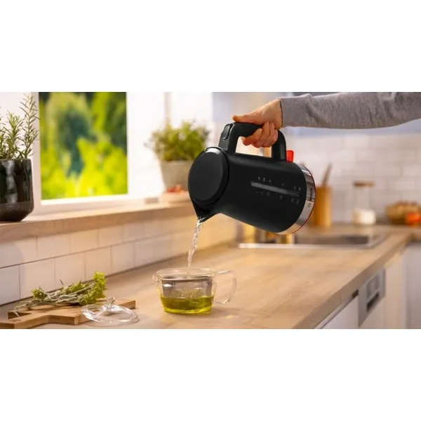 Чайник BOSCH TWK4M223 Чёрный Пластик 2400 W 1,7 L