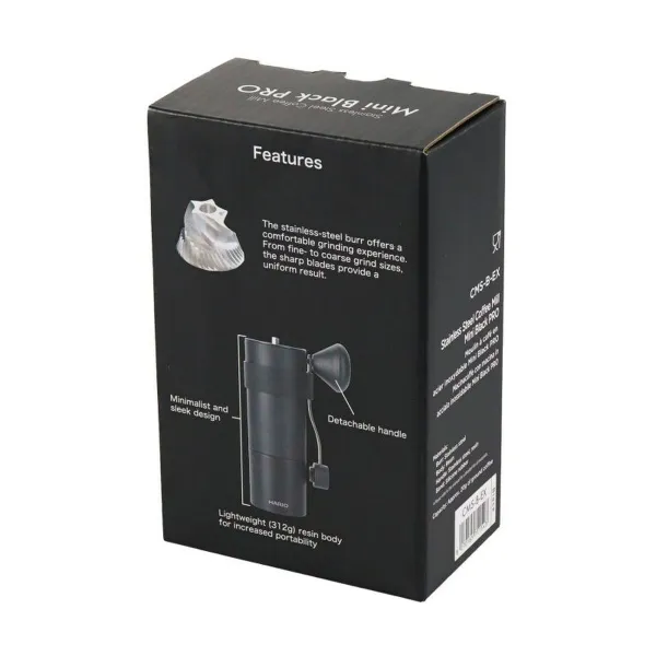 Elektriskās Dzirnaviņas Hario Mini Black Pro Melns