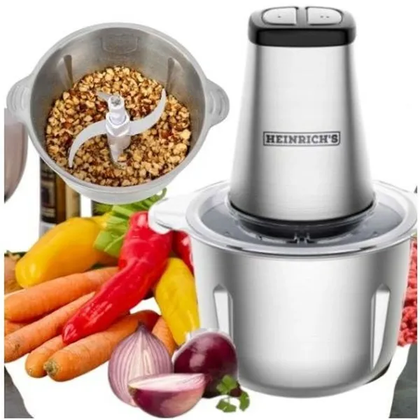 Миксер с колбой Heinrich's HMZ 8849 Серый Серебристый 500 W 2 L