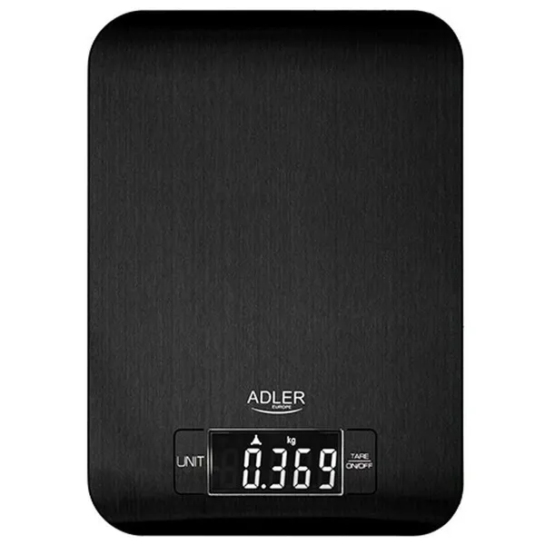 Keittiövaaka Adler AD 3183b Musta 5 kg