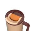Termoskuppi kannella Kambukka 11-08001 Oranssi Pronssi Ruostumaton teräs 950 ml