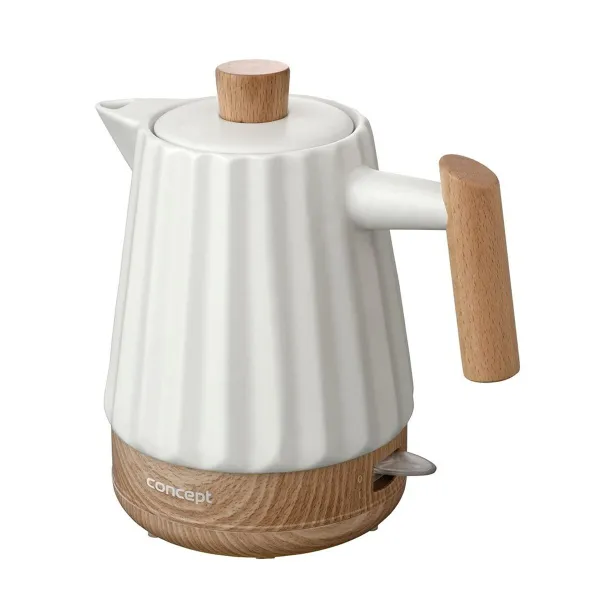 Vedenkeitin Concept RK0090 Valkoinen Keraaminen 1500 W 1,5 L