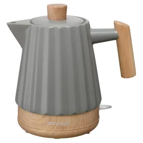 Vedenkeitin Concept RK0092 Tumman harmaa Keraaminen 1500 W 1,5 L
