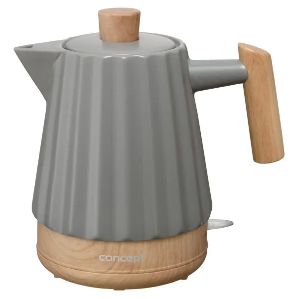Vedenkeitin Concept RK0092 Tumman harmaa Keraaminen 1500 W 1,5 L