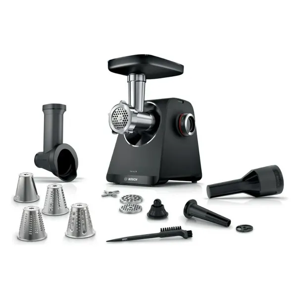 Lihamylly BOSCH MFWS440B Musta Hopeinen Muovinen 1900 W 2,5 Kg/min