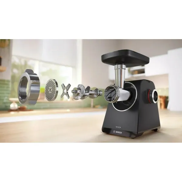 Mincer BOSCH MFWS440B Black Silver Plastic 1900 W 2,5 Kg/min