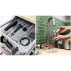 Lihamylly BOSCH MFWS440B Musta Hopeinen Muovinen 1900 W 2,5 Kg/min