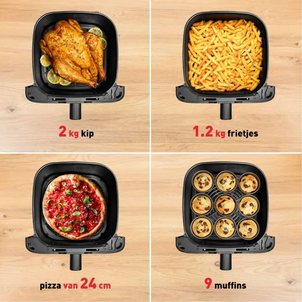 Air Fryer Tefal EY855D10 Black 7,5 L