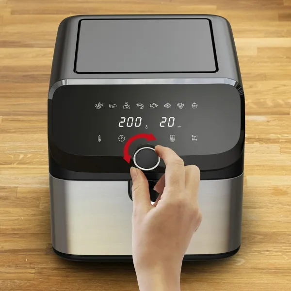 Oro gruzdintuvė Tefal EY855D10 Juoda 7,5 L