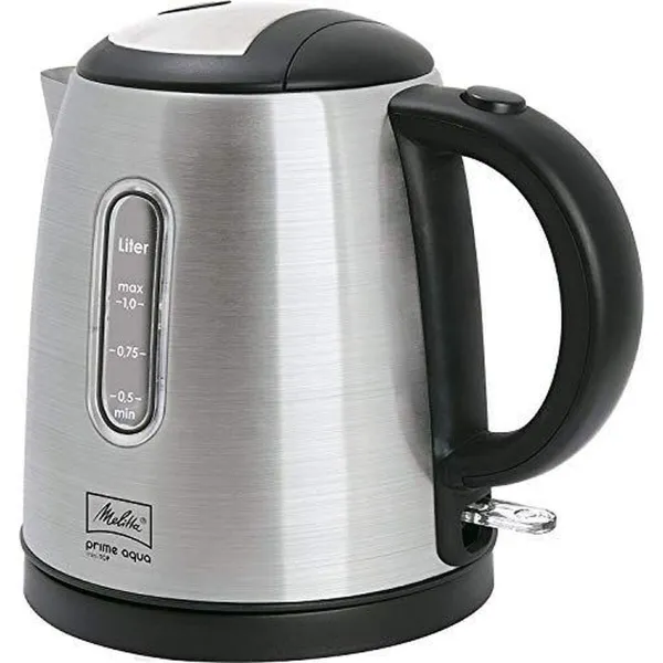 Tējkanna Melitta MELITTA PRIME AQUA MINI TOP EU Sudrabains Plastmasa 2200 W 1 L
