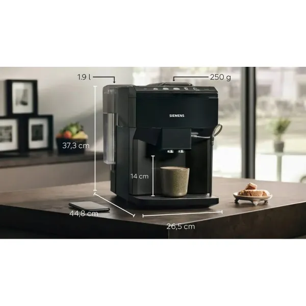 Superautomatinis kavos aparatas Siemens AG TP511R09 Juoda 1500 W 15 bar 1,9 L