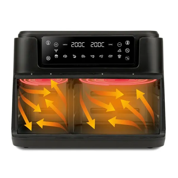 Airfryer Girmi FG26 Musta 2400 W